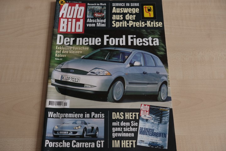 Deckblatt Auto Bild (40/2000)